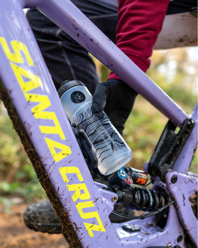 Peaty's x Fidlock Water Bottle Crown/Clear 600ml-3